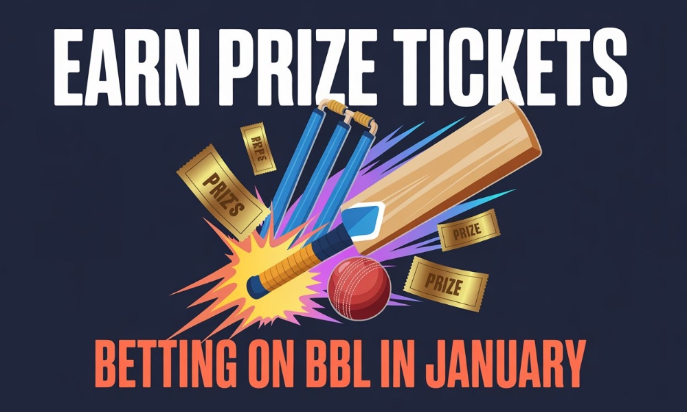 Earn prize tickets for Betting on BBL in January