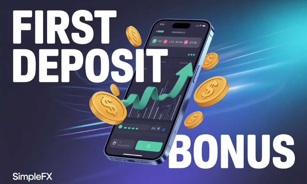 SimpleFX First Deposit Bonus Up To $5000 Trading Bonus